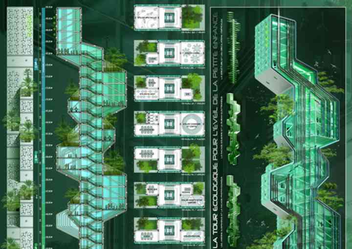 "THE CHILDHOOD'S GREENTOWER" beauxarts_pl001