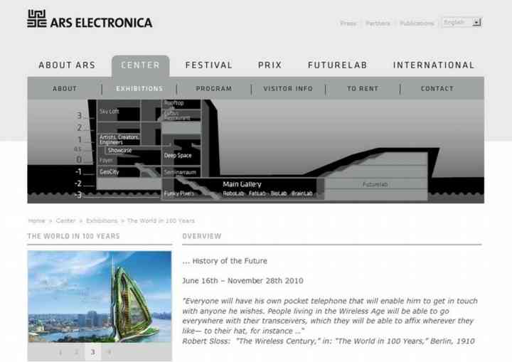 "THE WORLD IN 100 YEARS" ars_pl001