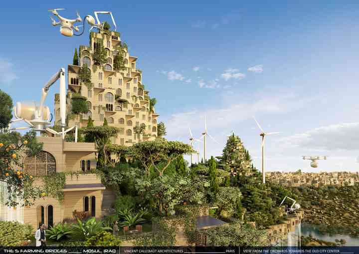 THE 5 FARMING BRIDGES, FIRST PRIZE WINNER mosul_pl006