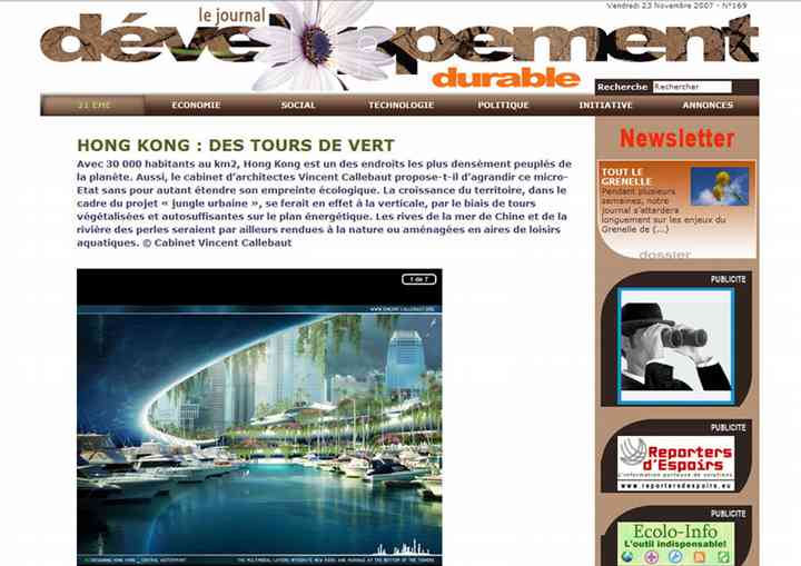 JOURNAL DU DEVELOPPEMENT DURABLE